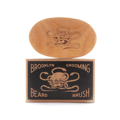 Beechwood and Boar Bristle Beard Brush