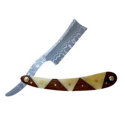 Damascus Steel Straight Razor