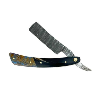 Damascus Steel Straight Razor