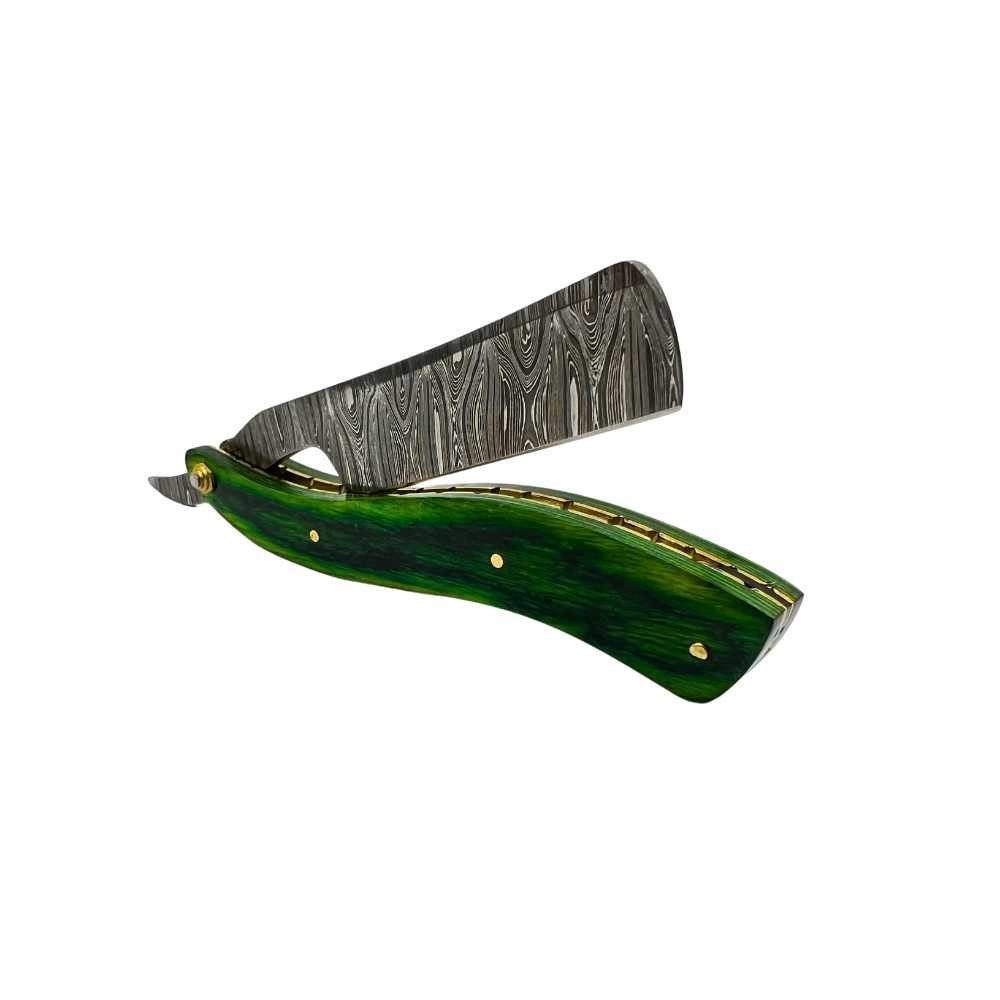 Damascus Steel Straight Razor