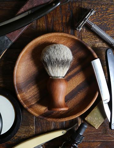 Rosewood shaving brush