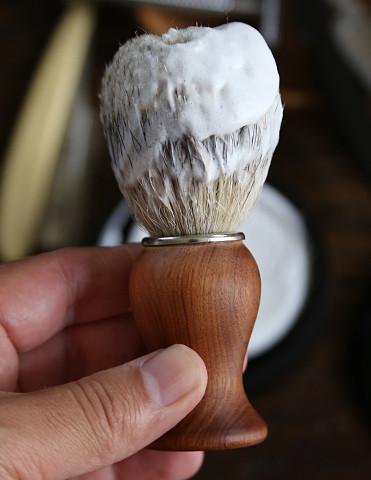 Rosewood shaving brush